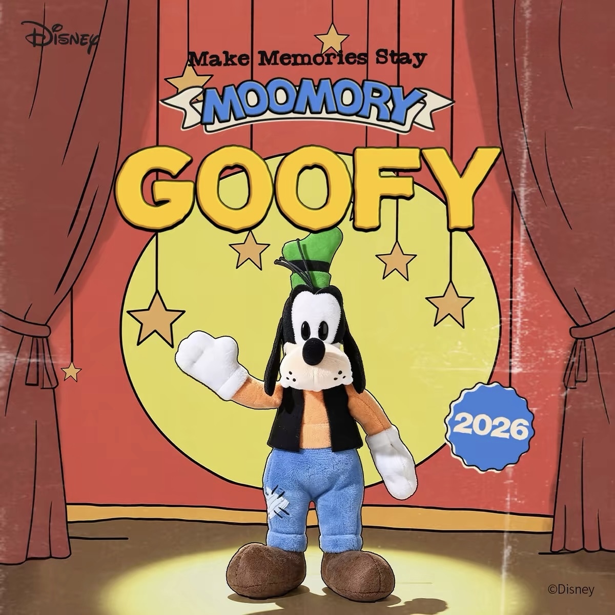 DISNEY 迪士尼 高飛 站姿 吊飾 鑰匙圈 官方正版授權 / 預購