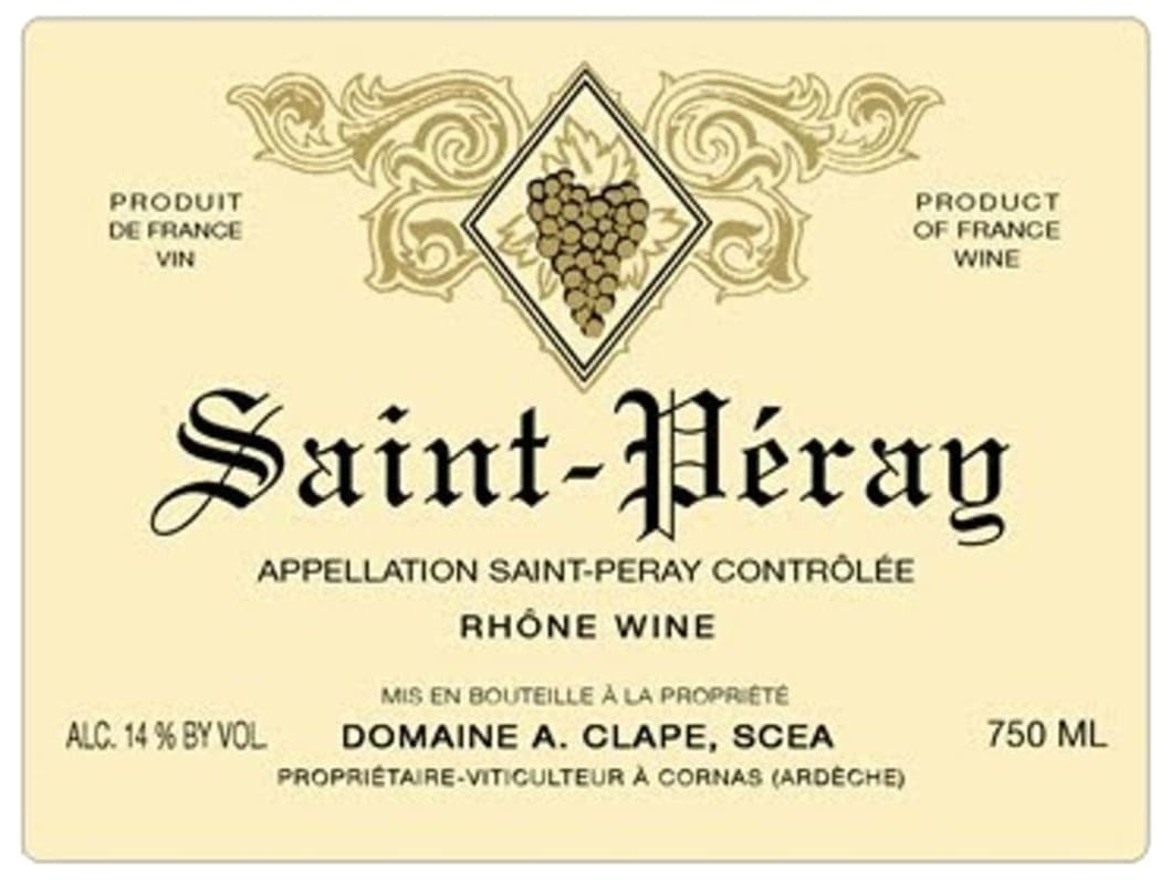 Auguste Clape Saint-Peray Blanc 2024 (RP93)