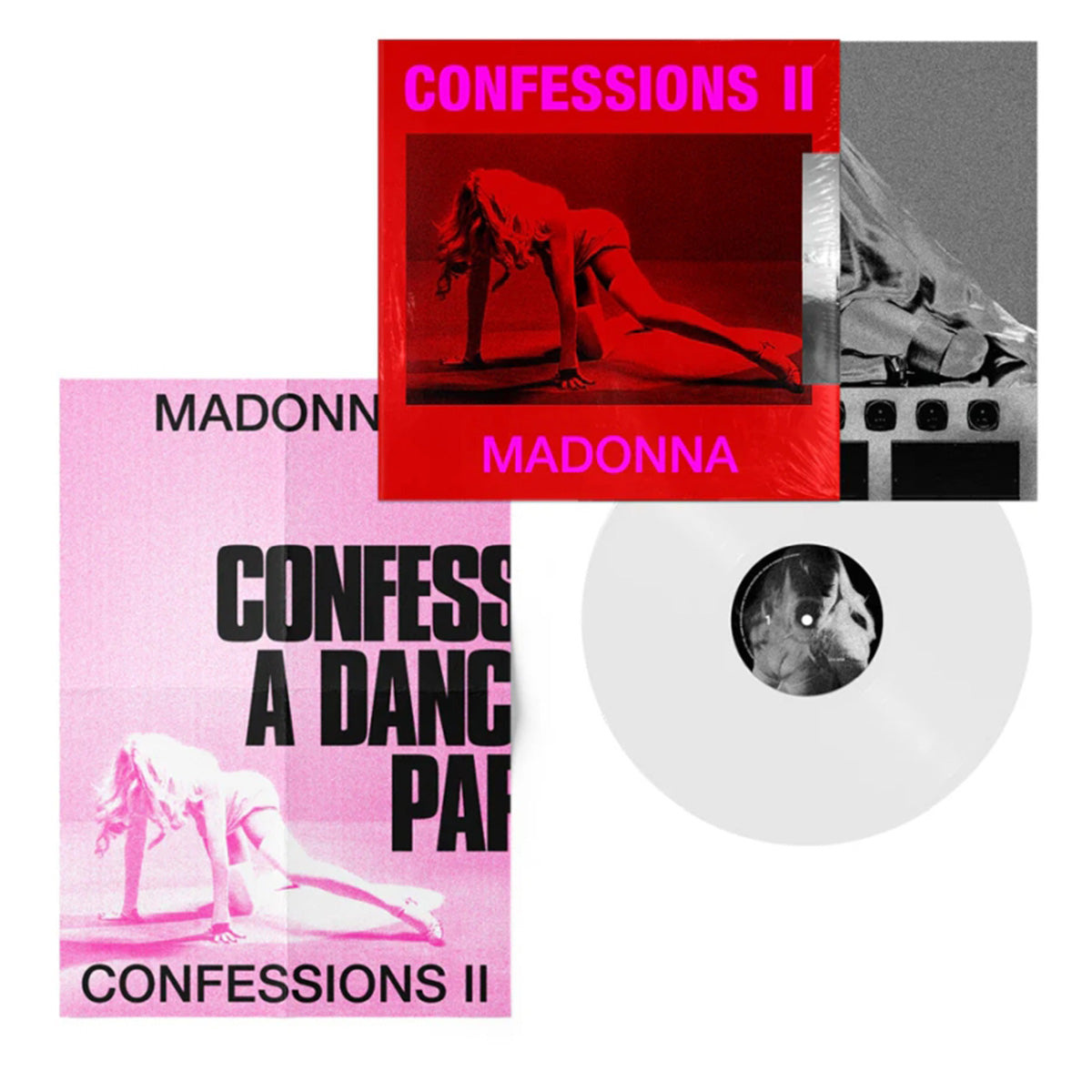 Madonna《Confessions II (Indie Exclusive)》（白膠LP）
