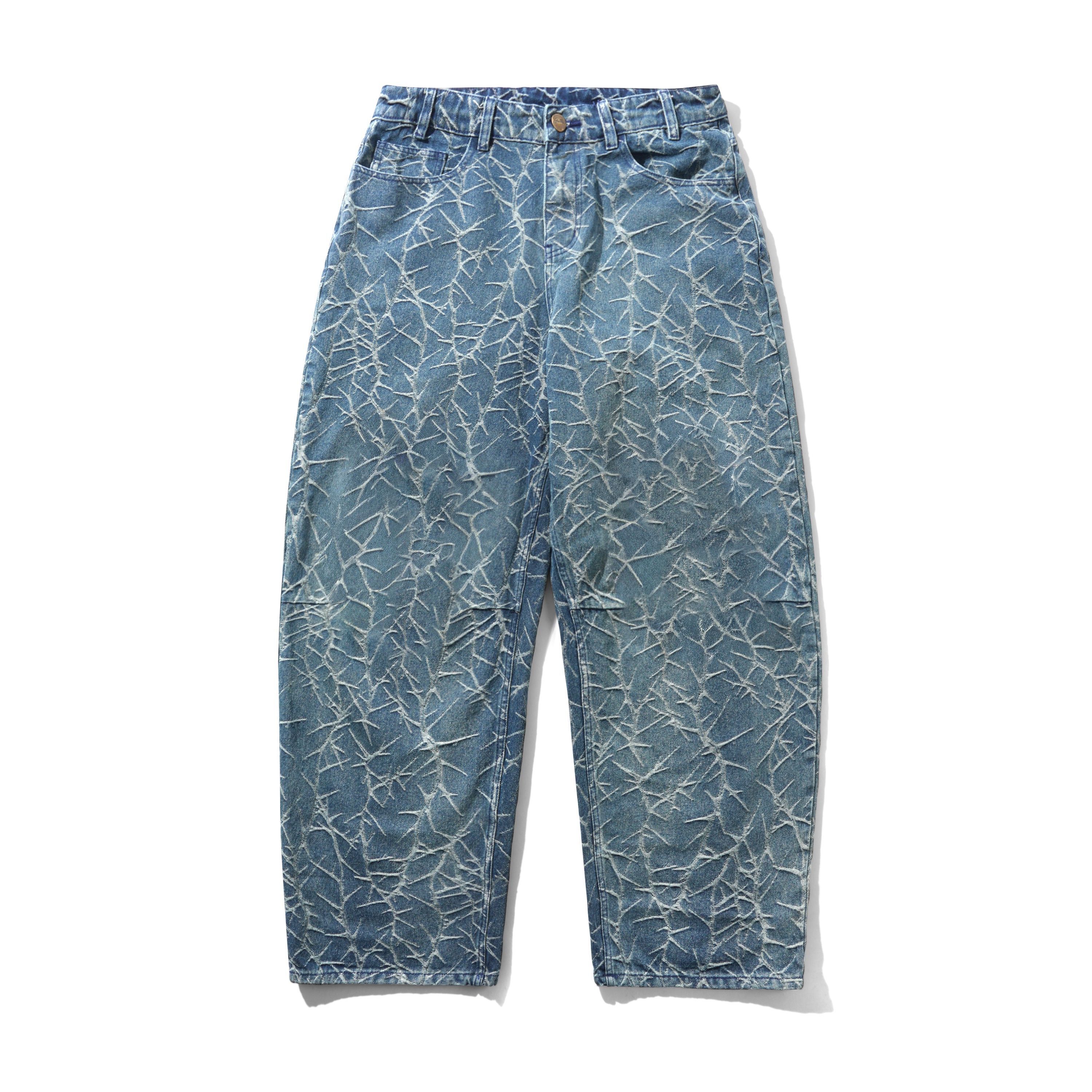 Butter goods - Thorn Camo Wide Cut Denim Jeans