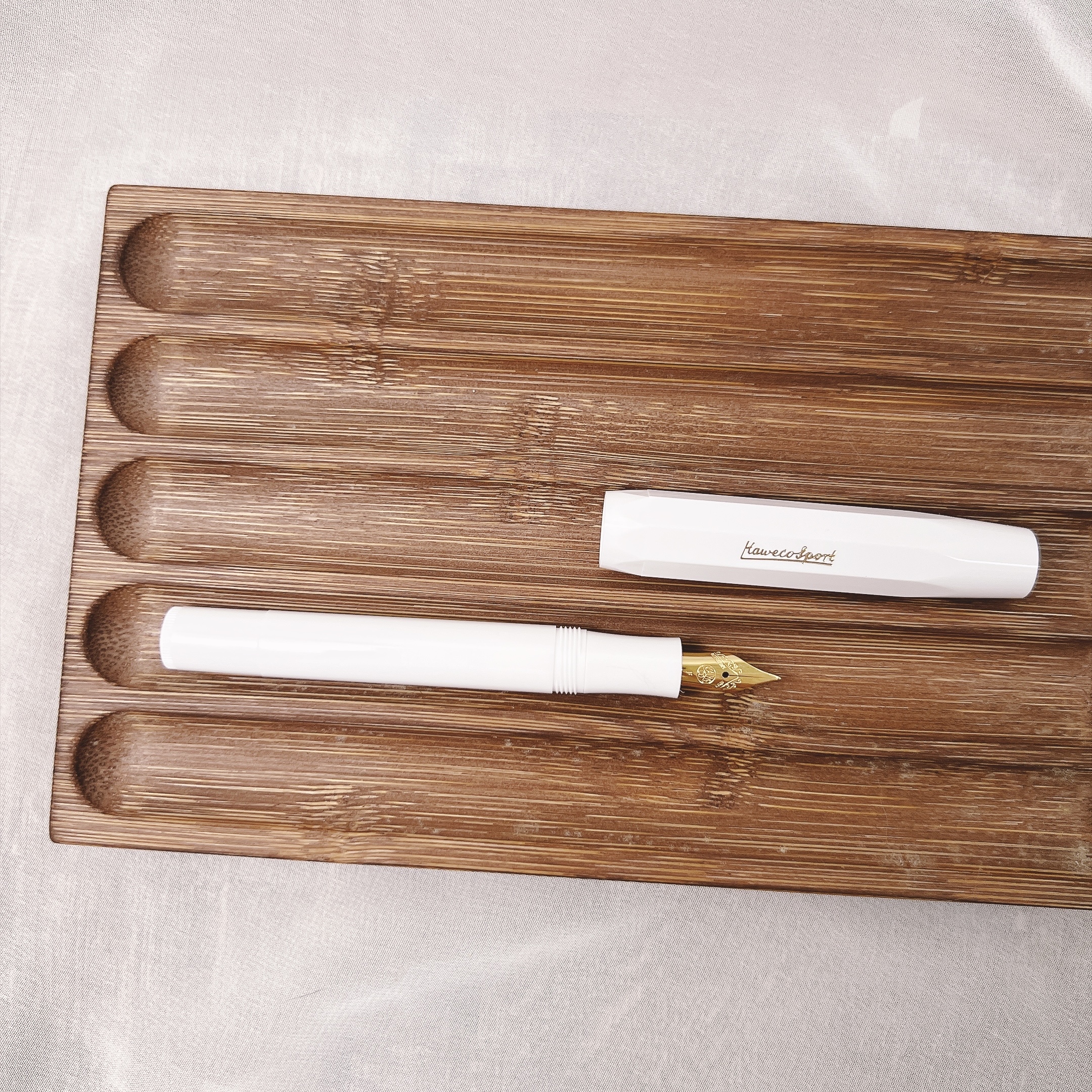 KAWECO｜CLASSIC Sport系列鋼筆 鋼琴白