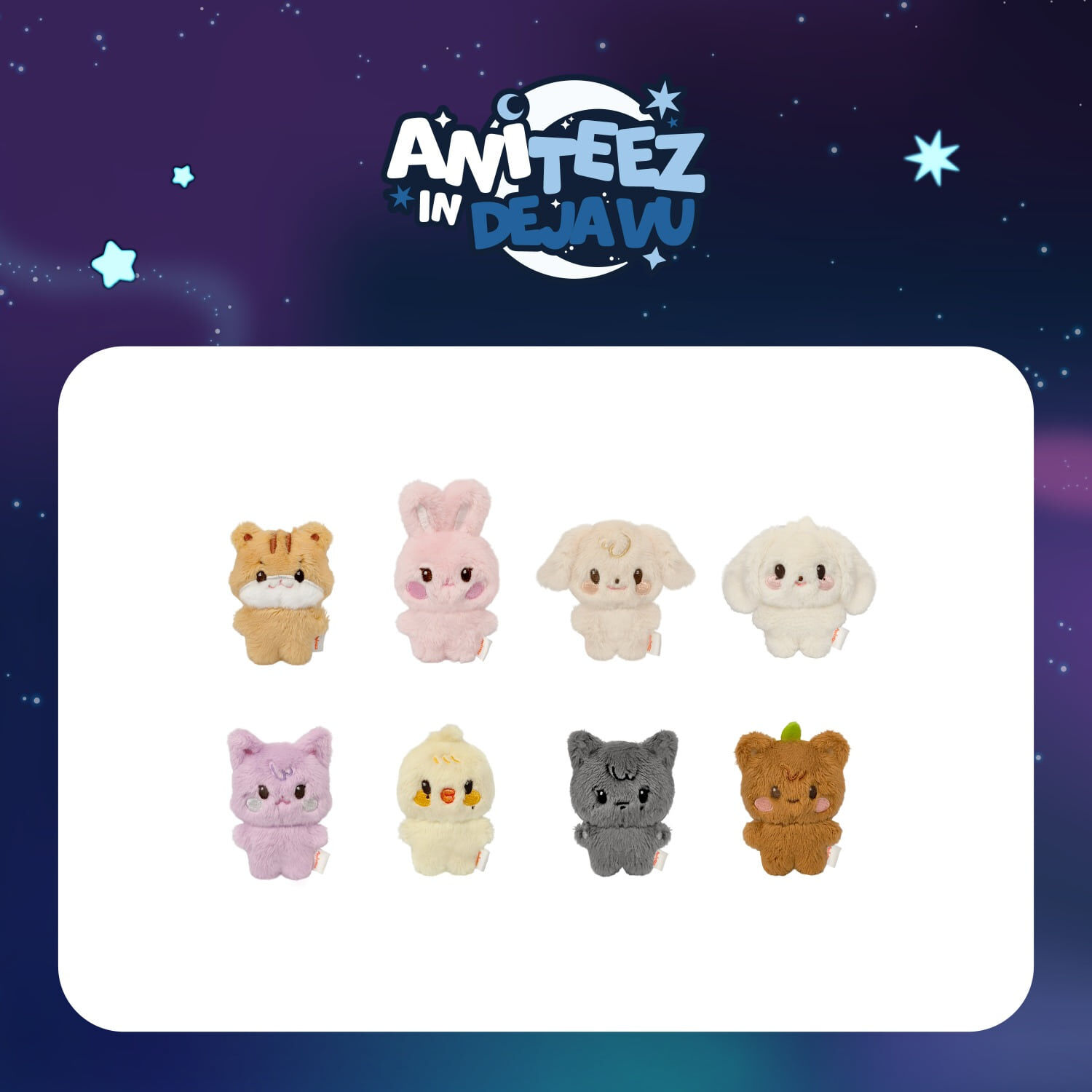 預購｜ATEEZ [ANITEEZ IN Deja Vu]周邊 迷你娃娃 TINY ANITEEZ MINI DOLL