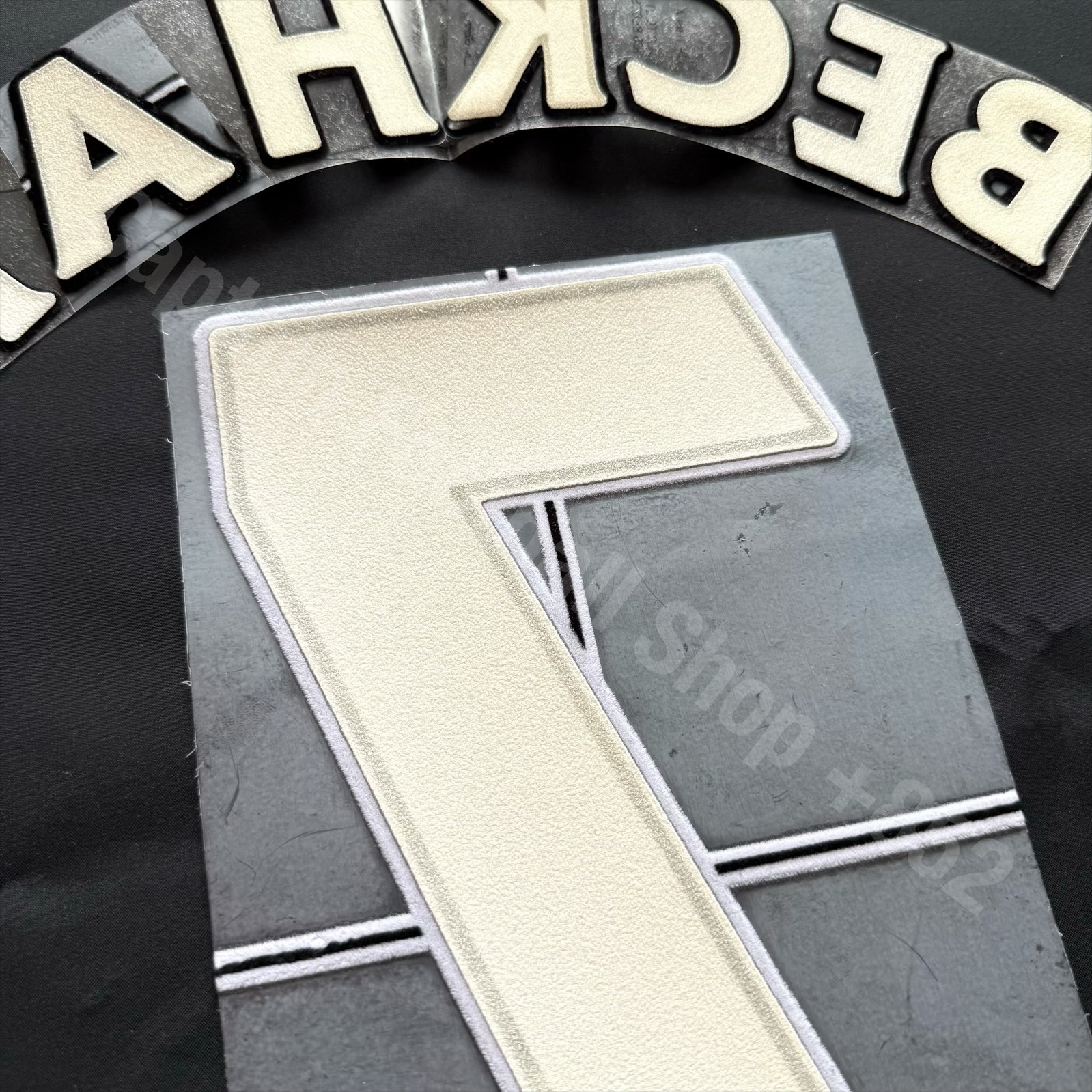 Official 2007-2013 Premier League Nameset #7 BECKHAM