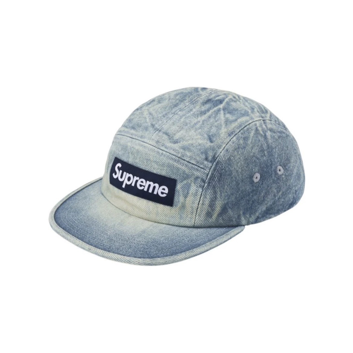 -(B05)-SURPEME WASHED CHINO TWILL CAMP CAP FW26 BOX LOGO BOGO 五分割帽 黑色/藍色/格紋/紅色/粉色/綠色/落葉-FW26H55