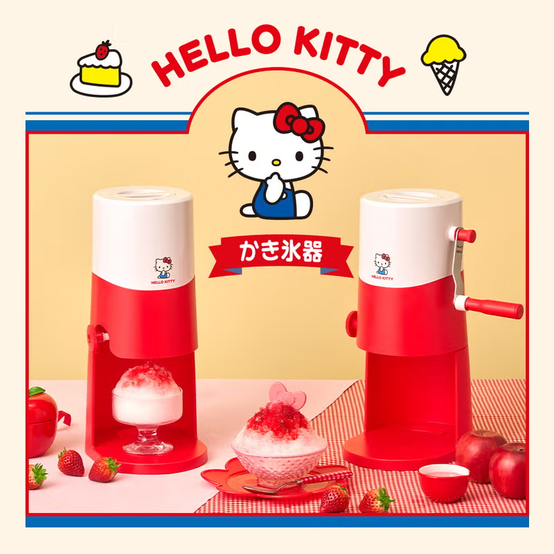 26164 Sanrio Hello Kitty 綿綿雪花刨冰機 手動 #JP-DS26-908157