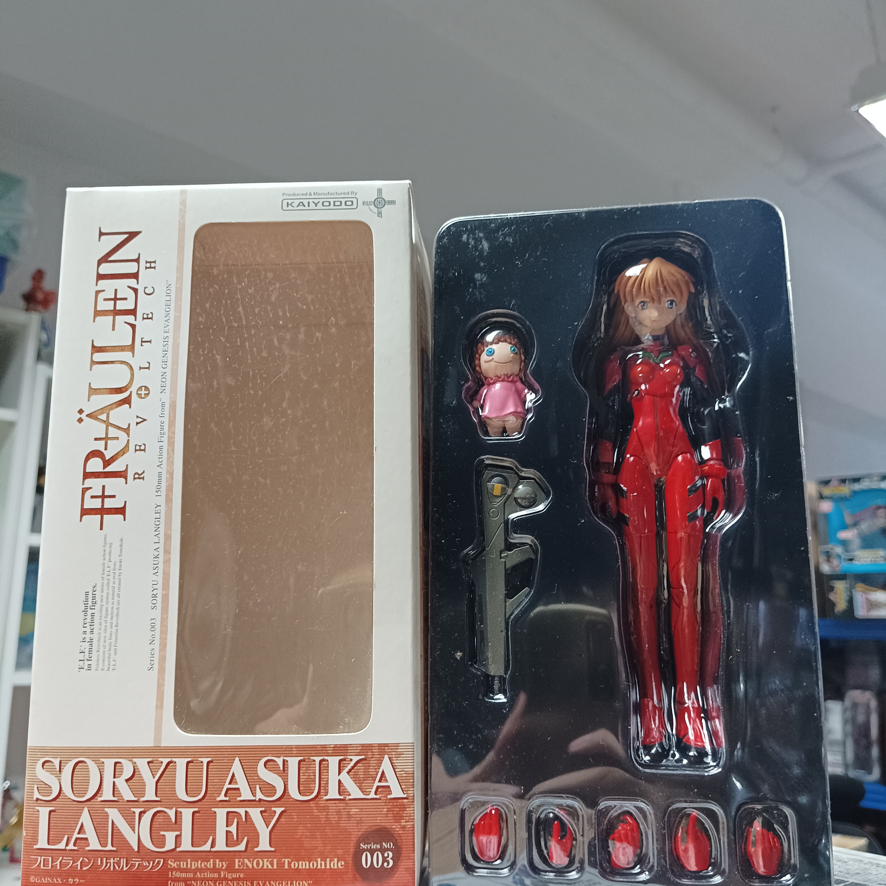 寄賣-海洋堂 Fraulein 003 Eva 明日香