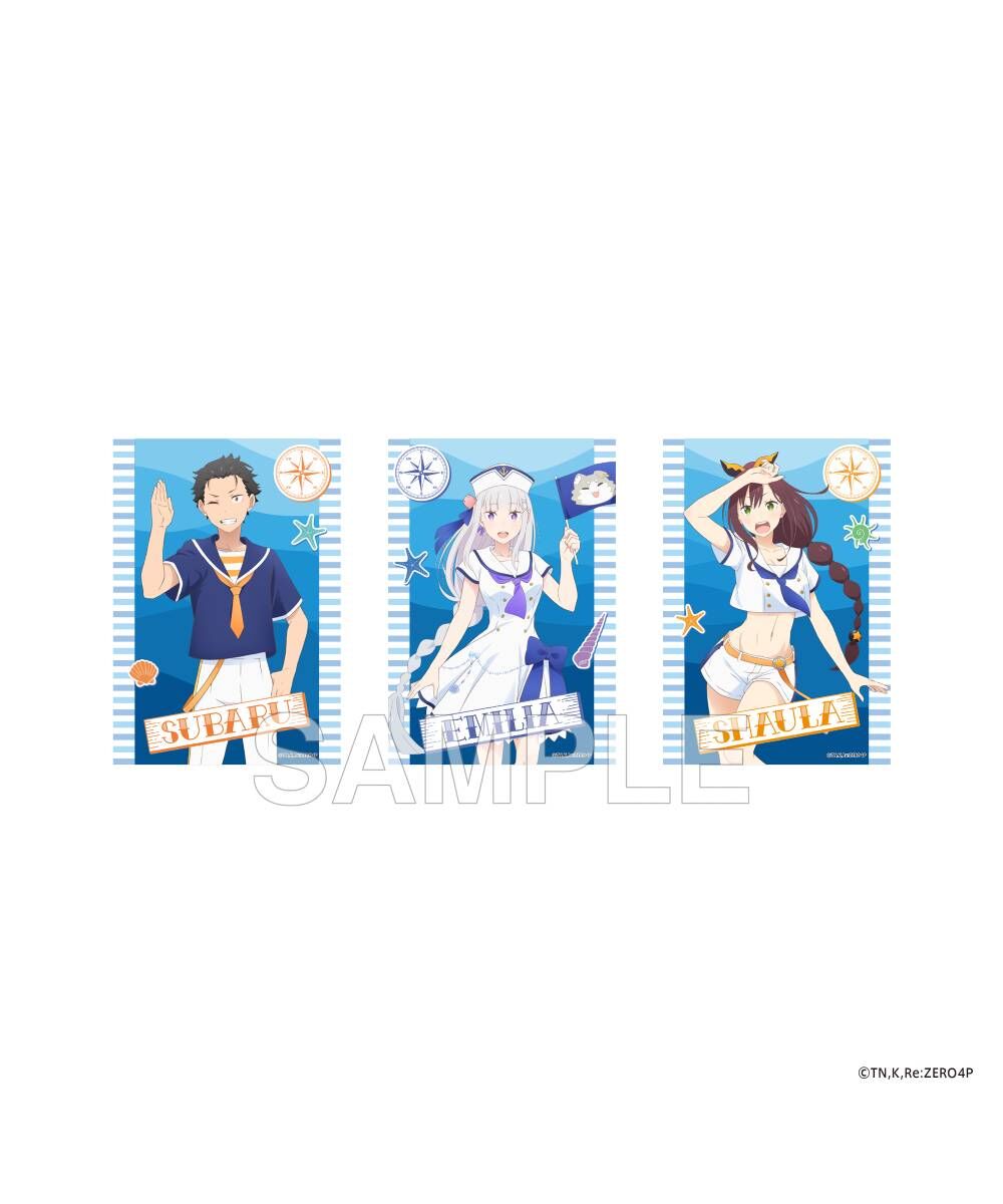 預購-「Re:從零開始的異世界生活」收藏卡套組 海洋 ver.【日本進口精品】