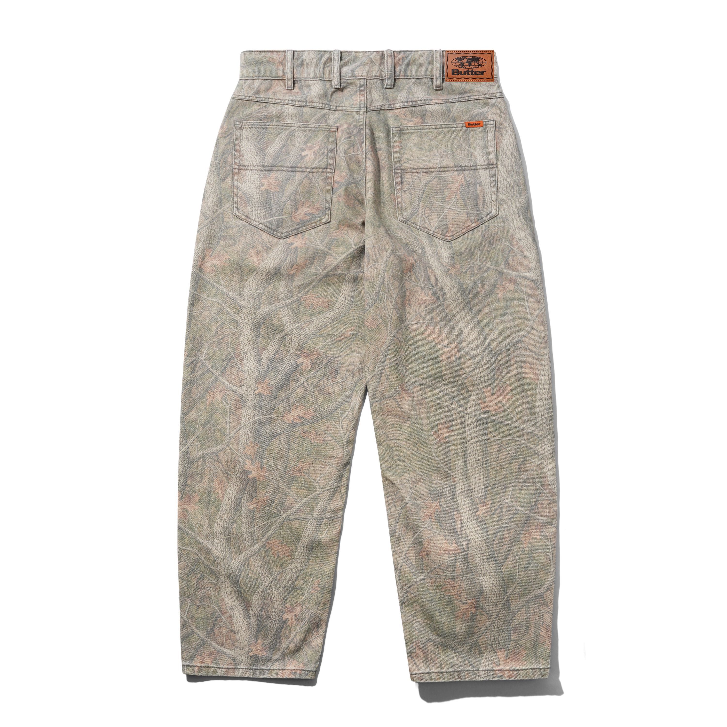 Butter goods - Baggy Denim Jeans / Forest Camo