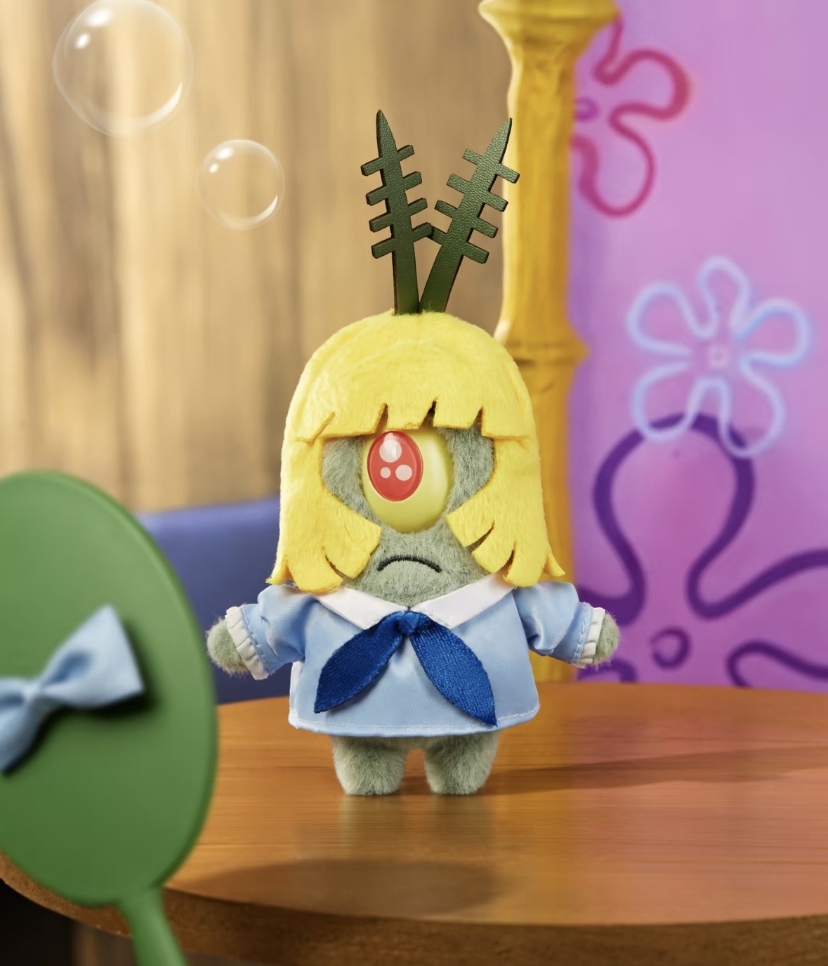 代購-正版授權 SPACE x SPONGEBOB SQUAREPANTS 比奇堡「皮老闆的一天」8+1款 盲盒 掛件