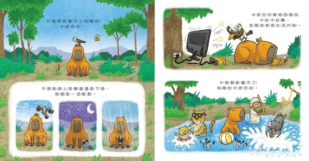 快樂的卡皮巴拉
