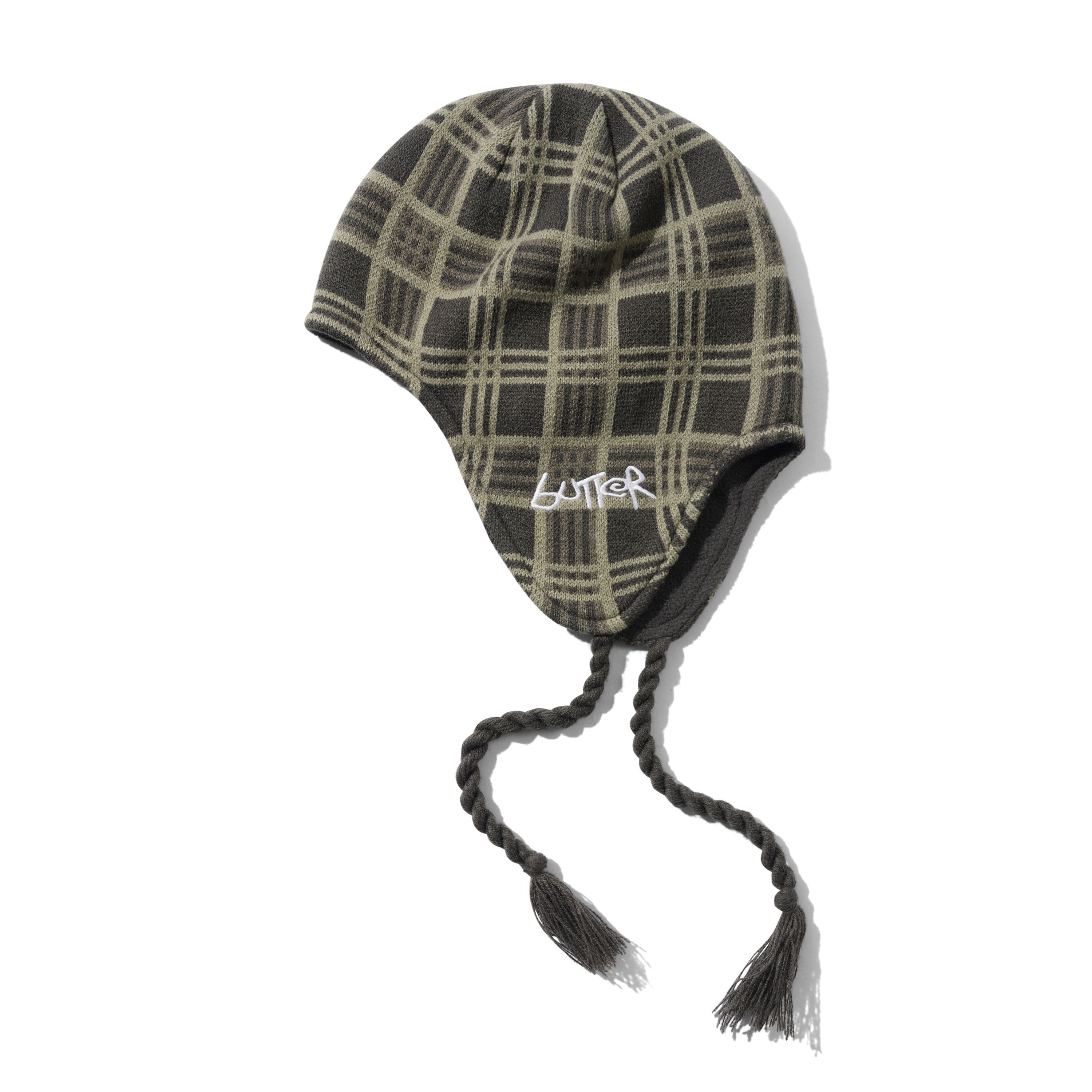Butter goods - Ear Flap Beanie Plaid