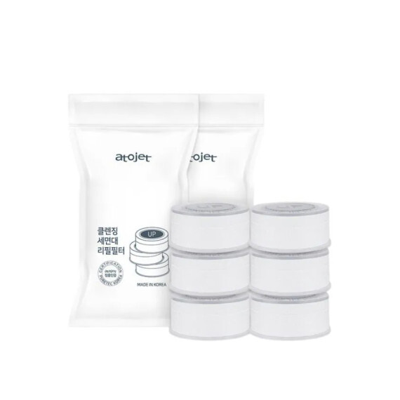 包郵優惠 ATOJET 浴室高階版洗臉台用蓮蓬補充包3P組合_2包 (Only filter) #2608