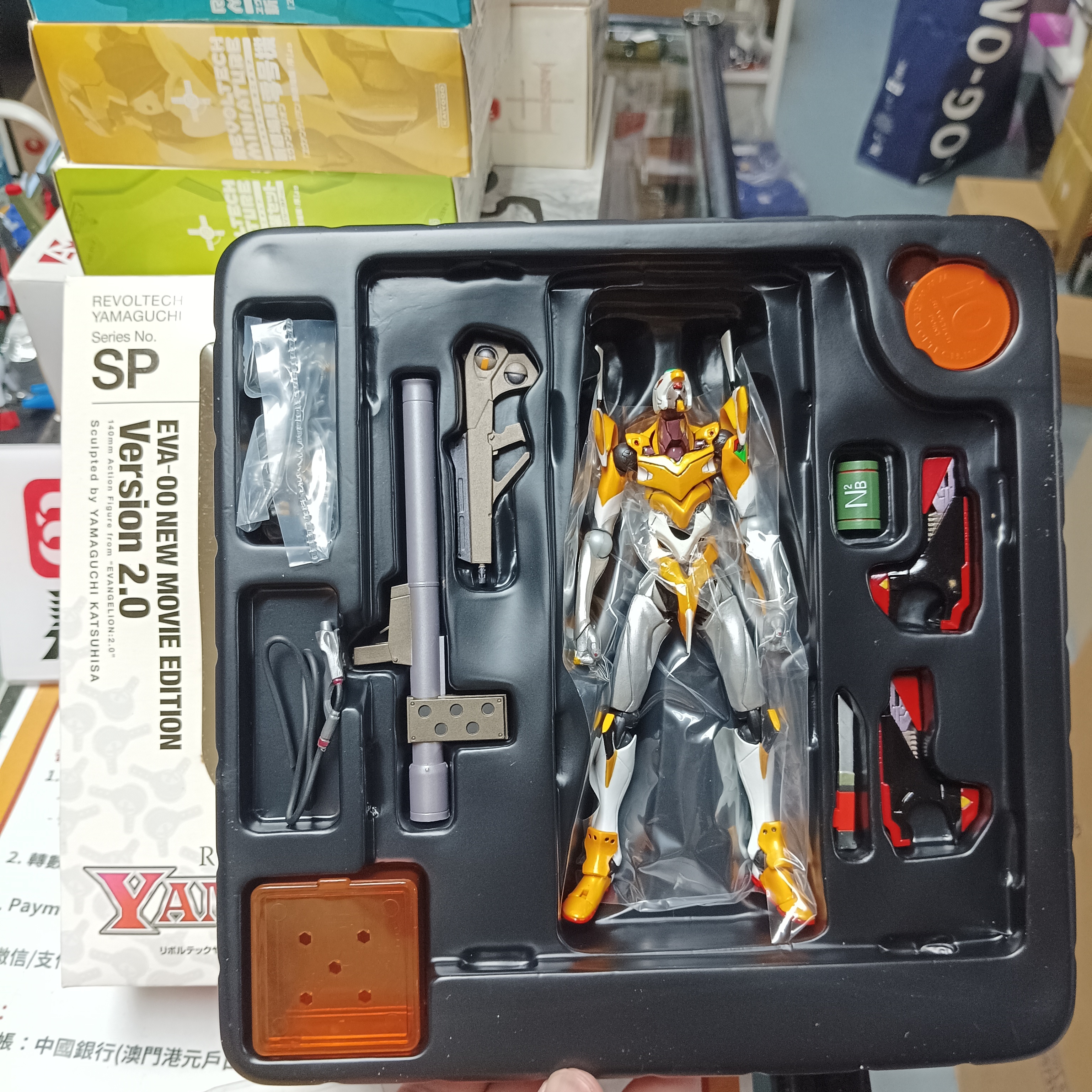 寄賣-海洋堂 山口式 SP Eva 零號機 2.0ver