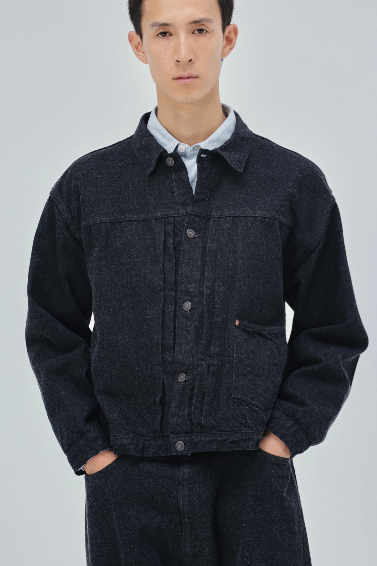 KAPTAIN SUNSHINE DENIM TRACKER 1P JACKET