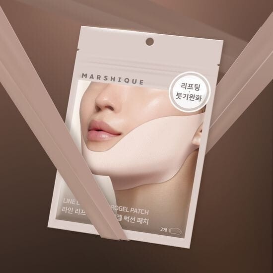 Marshique 線條提拉水凝膠下顎線貼膜