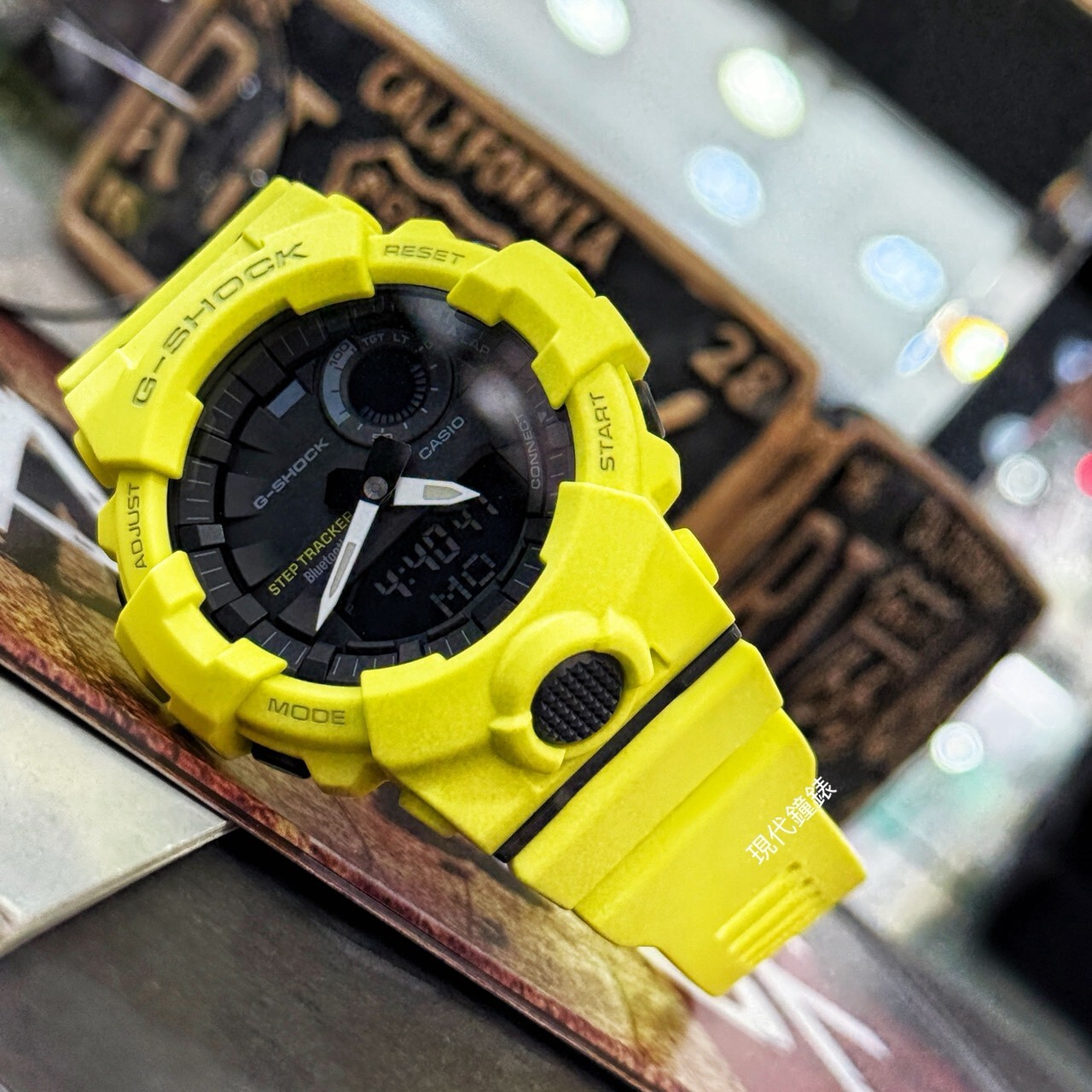 【G-SHOCK】完美城市運動休閒藍芽錶 GBA-800-9A 48.6mm 現代鐘錶