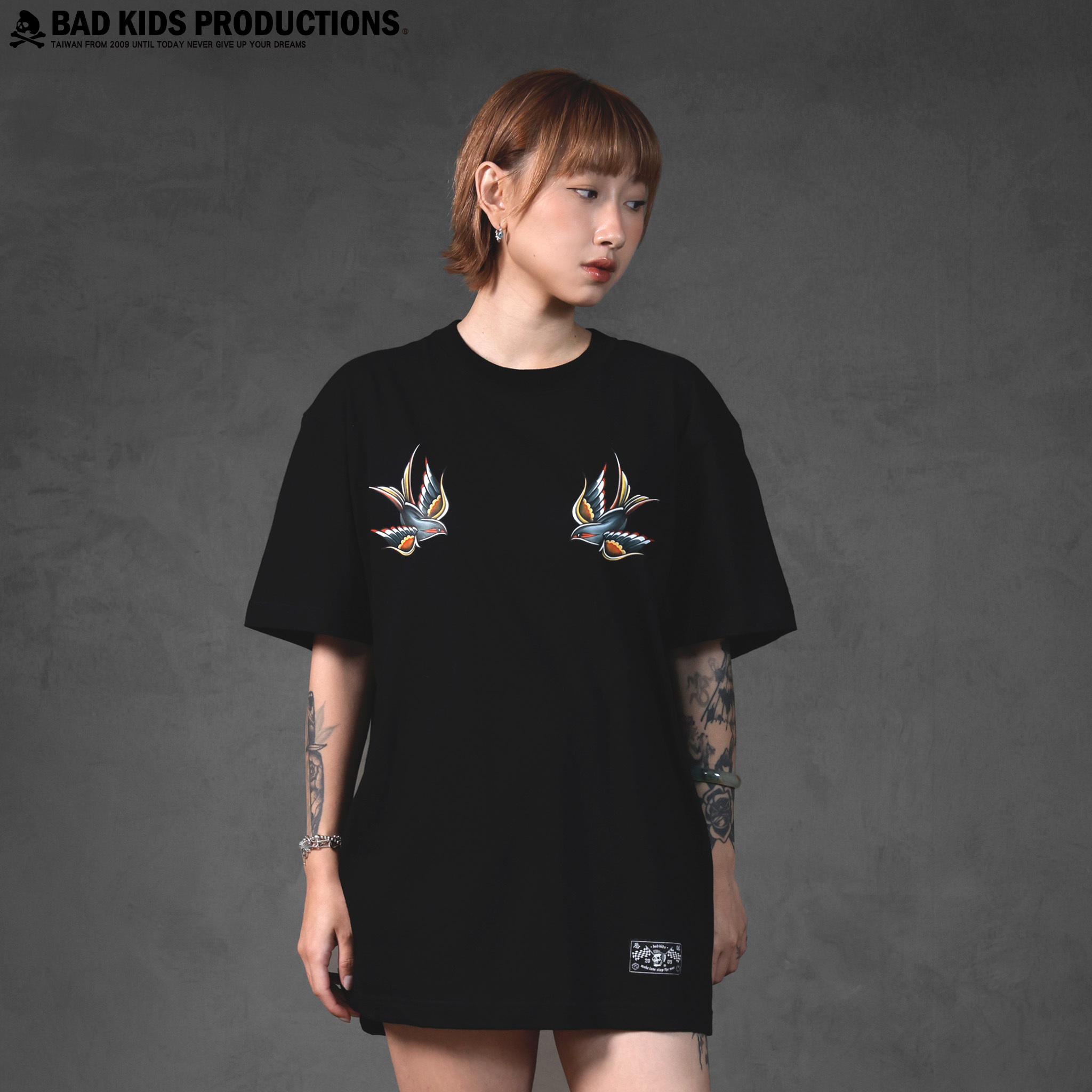 BAD KIDS 惡童 26S/S Swallow tee (美式old school燕子Tee)