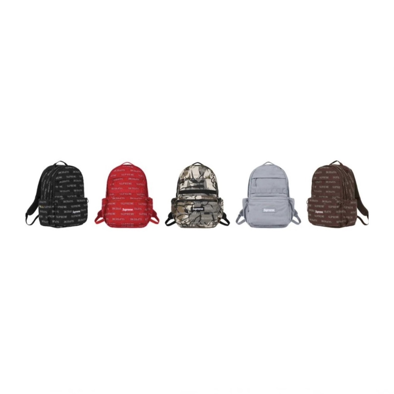 -(C019)-SURPEME FW26 WATER RESISTANT 3M REFLECTIVE BACKPACK 31L 防水 滿版3M反光 後背包 黑色/紅色/灰色/咖啡色/迷彩-FW26B3
