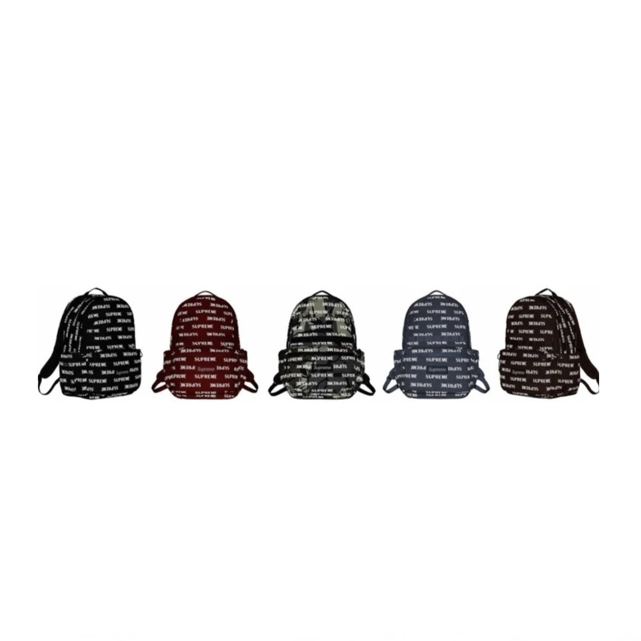 -(C019)-SURPEME FW26 WATER RESISTANT 3M REFLECTIVE BACKPACK 31L 防水 滿版3M反光 後背包 黑色/紅色/灰色/咖啡色/迷彩-FW26B3