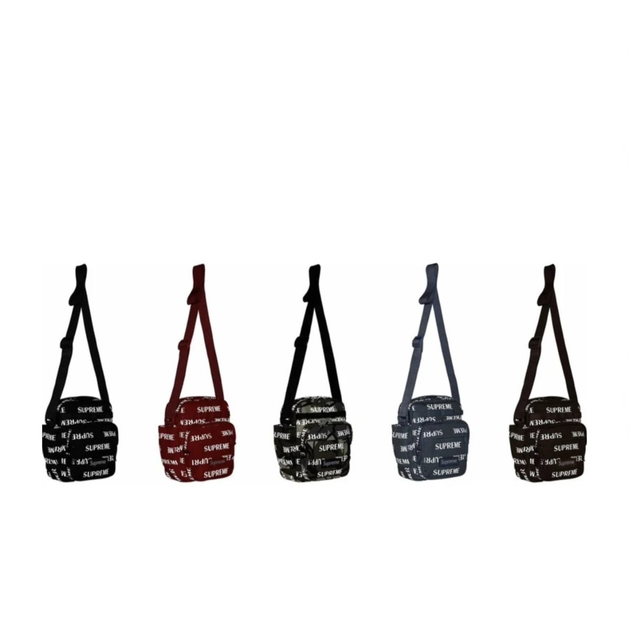 -(C06)-SURPEME  SHOULDER BAG FW26 WATER RESISTANT 3M REFLECTIVE 防水 反光 肩背包 側背包 黑色/紅色/灰色/咖啡色/迷彩-FW26B8