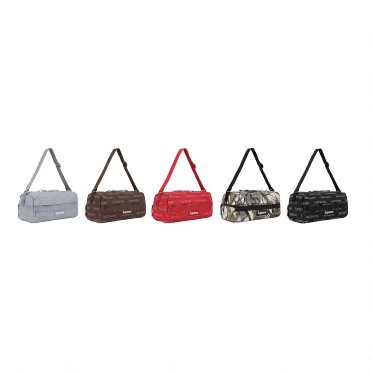 -(C07)-SURPEME UTILITY BAG FW26 WATER RESISTANT 3M REFLECTIVE 防水 反光 圓筒包 側背包 黑色/紅色/灰色/咖啡色/迷彩-FW26B7