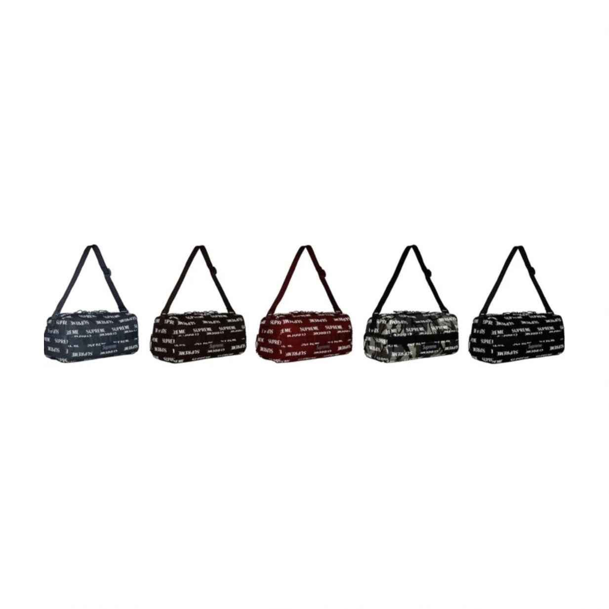 -(C07)-SURPEME UTILITY BAG FW26 WATER RESISTANT 3M REFLECTIVE 防水 反光 圓筒包 側背包 黑色/紅色/灰色/咖啡色/迷彩-FW26B7