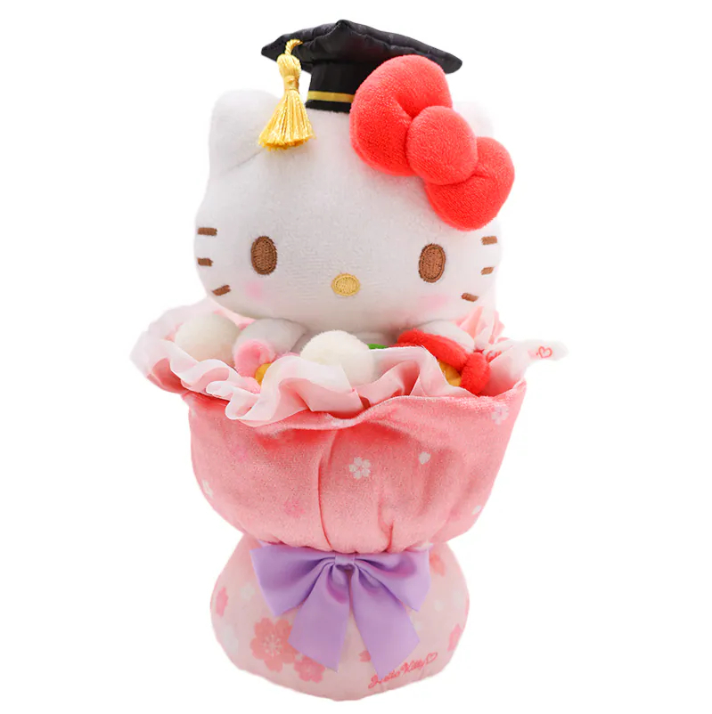 Sanrio 畢業花束公仔