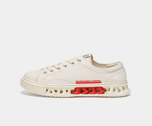 DV010 SEVEN EIGHT UNDER A-1 CASUAL LOW TOP 厚底休閒帆布鞋