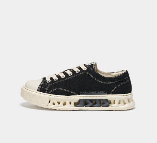 DV010 SEVEN EIGHT UNDER A-1 CASUAL LOW TOP 厚底休閒帆布鞋