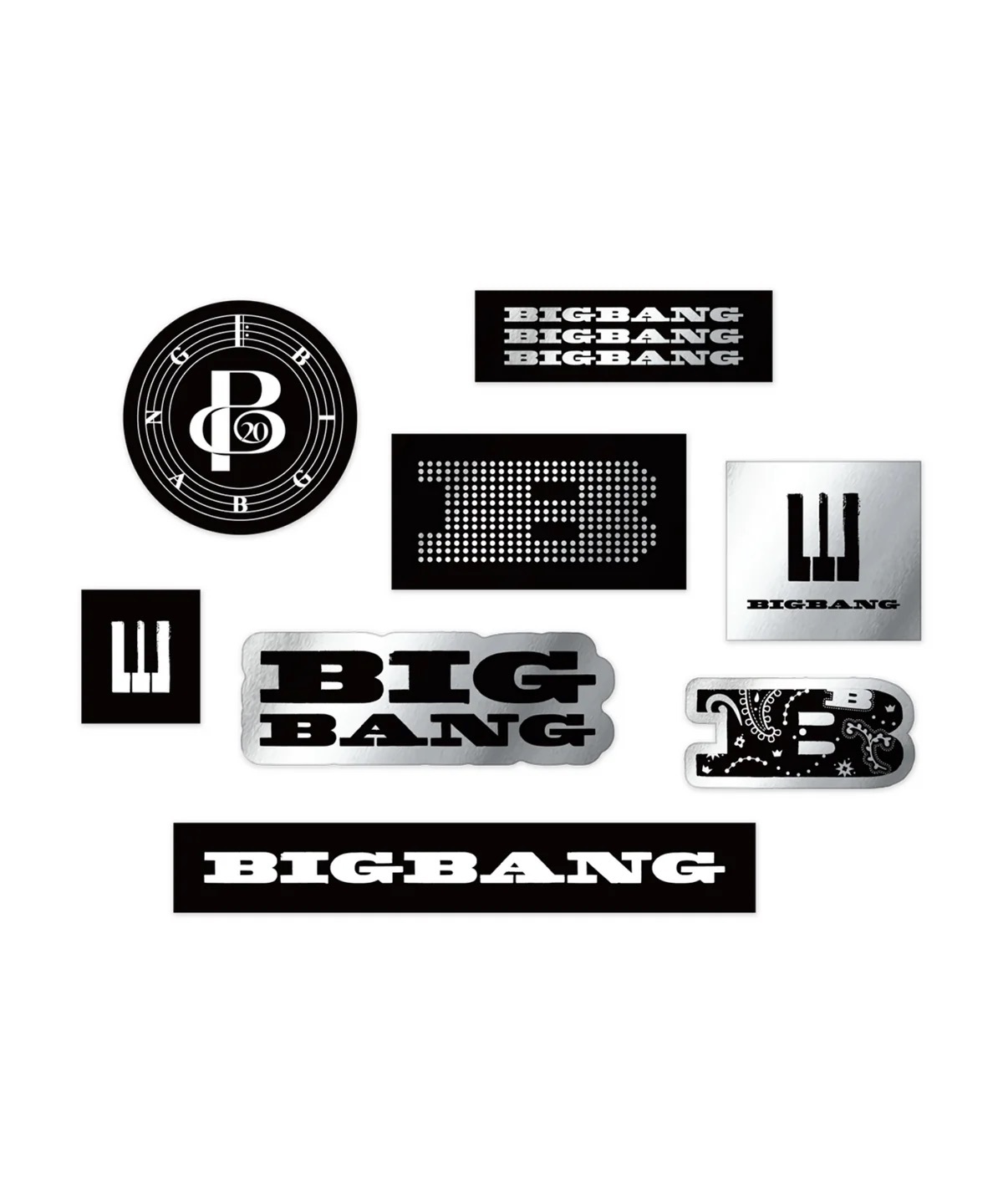 韓國現貨｜BIGBANG [XX：COSMOS] 巡迴演唱會 STICKER PACK