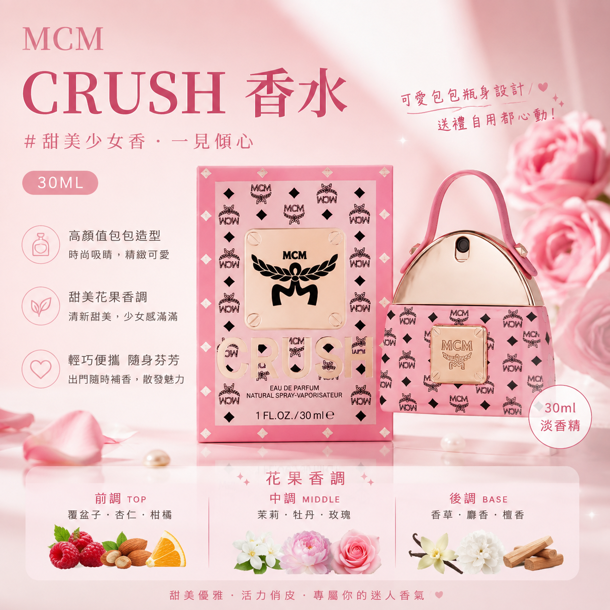 【現貨】AC091677 MCM CRUSH 香水 30ML