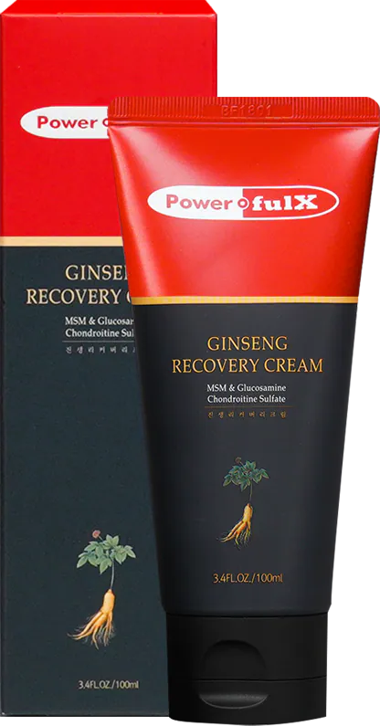 DU207 PowerfulX - MSM人蔘 關節溫感復健舒緩霜 100ml EXP:2029-01-14