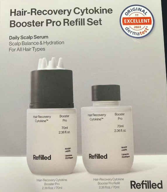 DU147 Refilled Booster PRO 專業護理生髮水 *正裝70ml + 補充裝70ml* EXP:2028.12.14