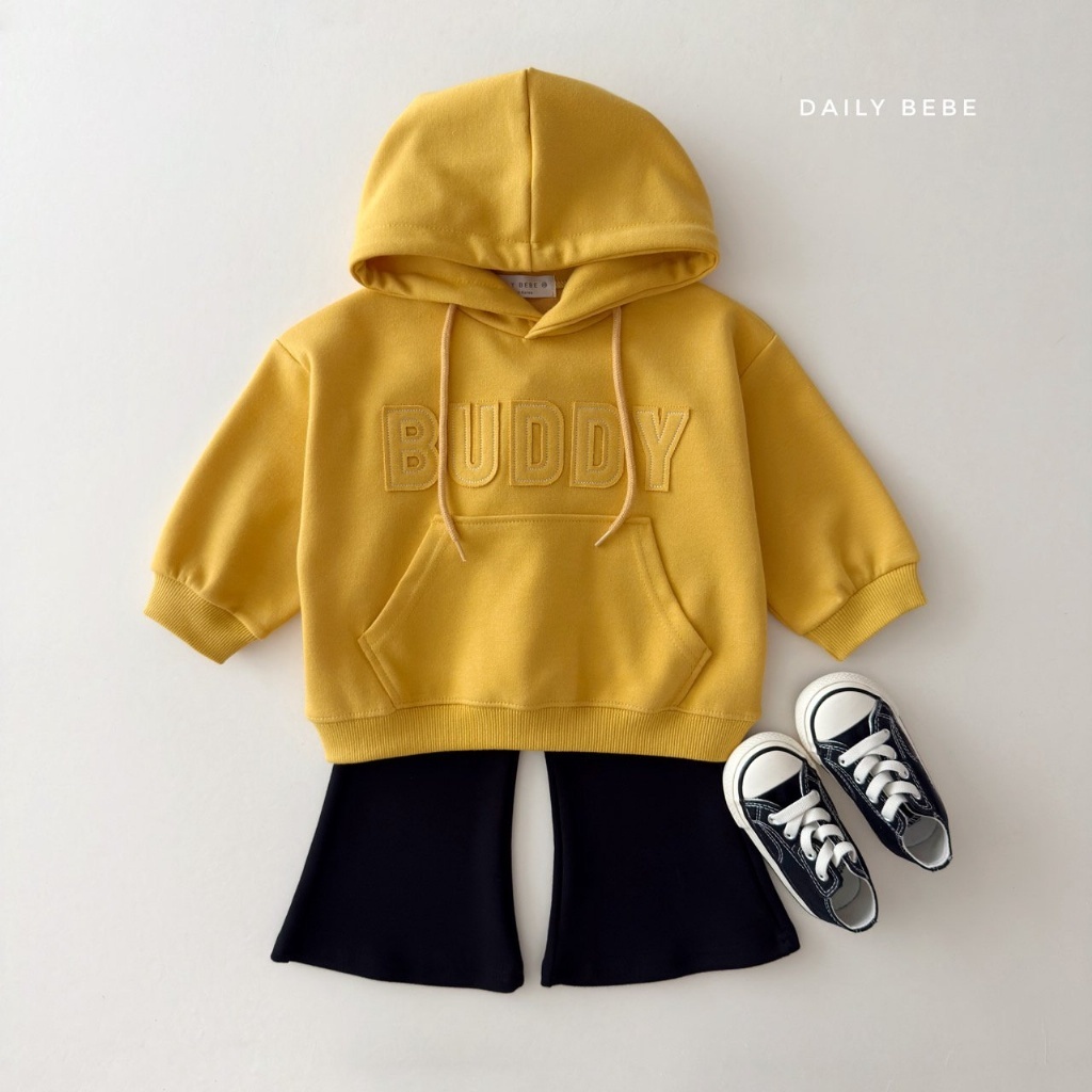 正韓秋Daily Bebe 兩色buddy連帽上衣