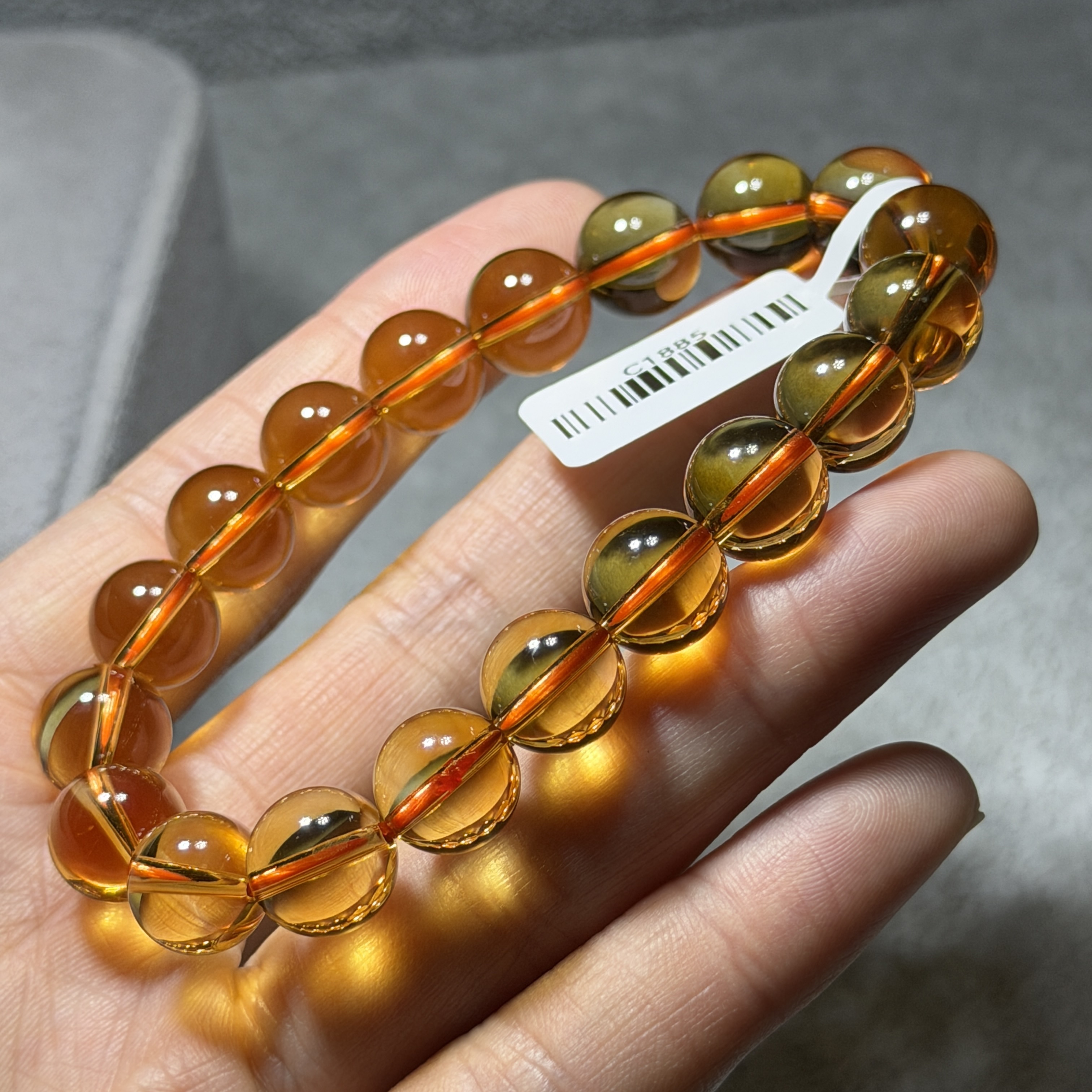 頂級黃水晶 約10.5mm C1885