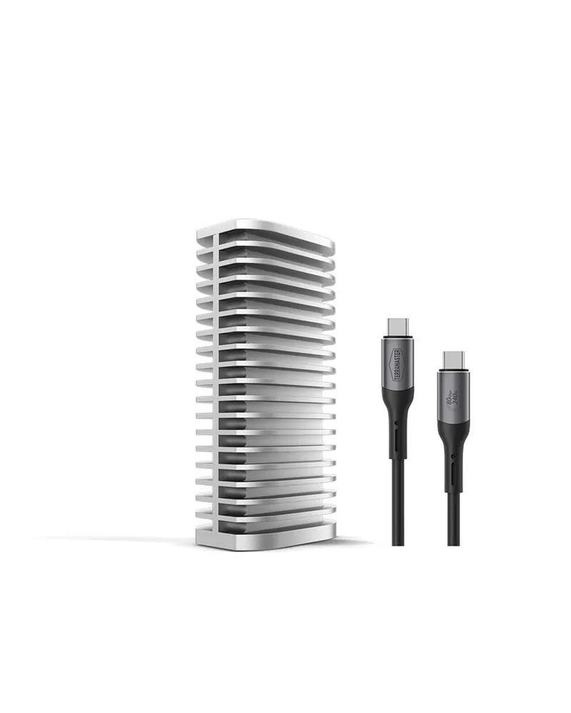TerraMaster D1SSDP Thunderbolt 5 80Gbps M.2 SSD Enclosure｜旗艦級 NVMe SSD 外接盒
