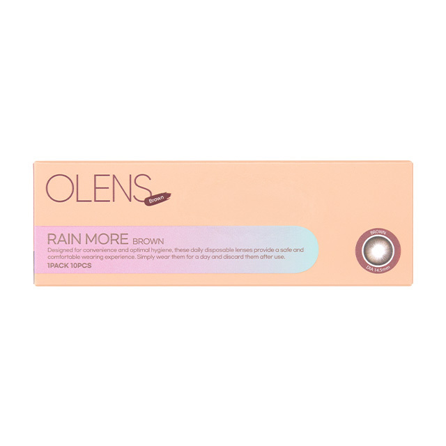 日版OLENS Rain More 1 day (Brown)(10片)