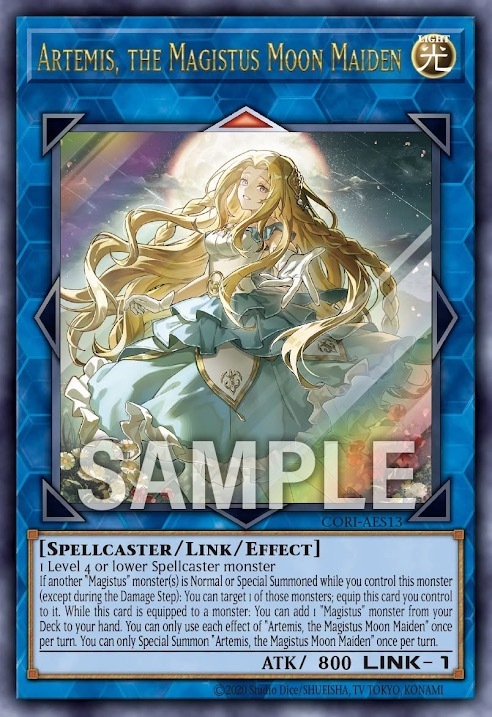 CORI-AES13 Artemis, the Magistus Moon Maiden (UR)