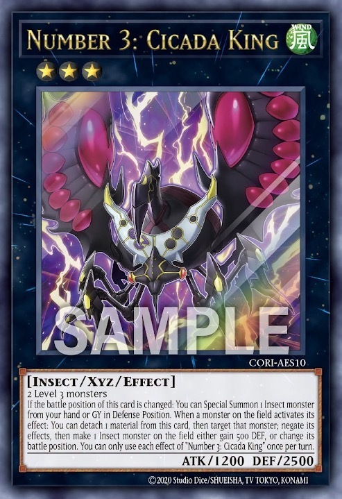 CORI-AES10 Number 3: Cicada King (UR)