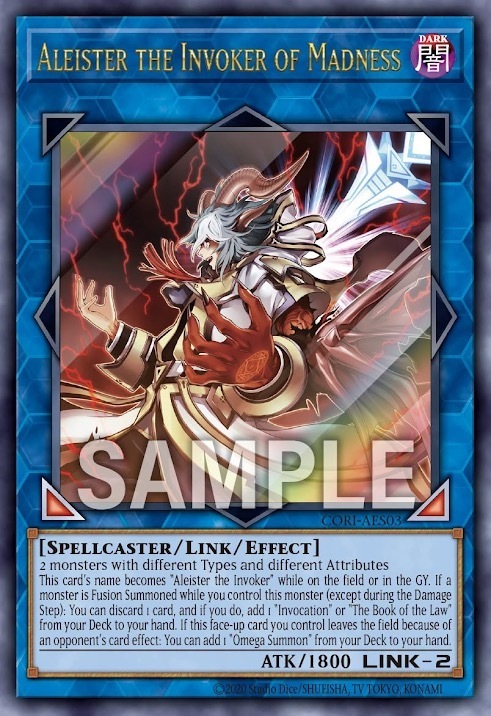 CORI-AES03 Aleister the Invoker of Madness (UR)