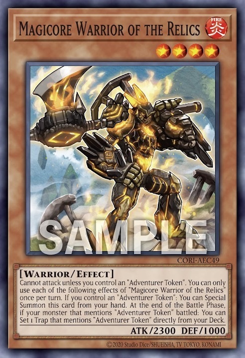 CORI-AEC49 Magicore Warrior of the Relics (N)