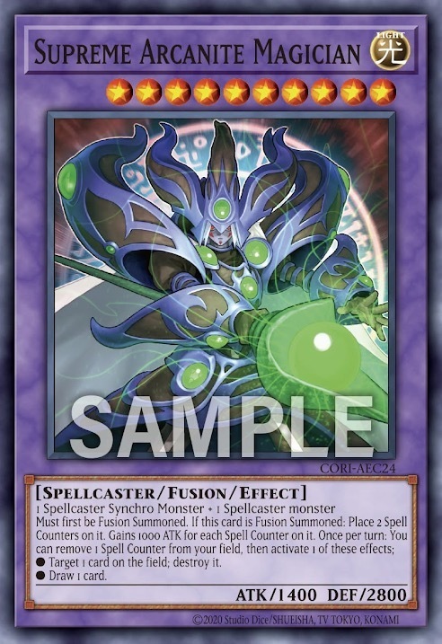 CORI-AEC24 Supreme Arcanite Magician (N)