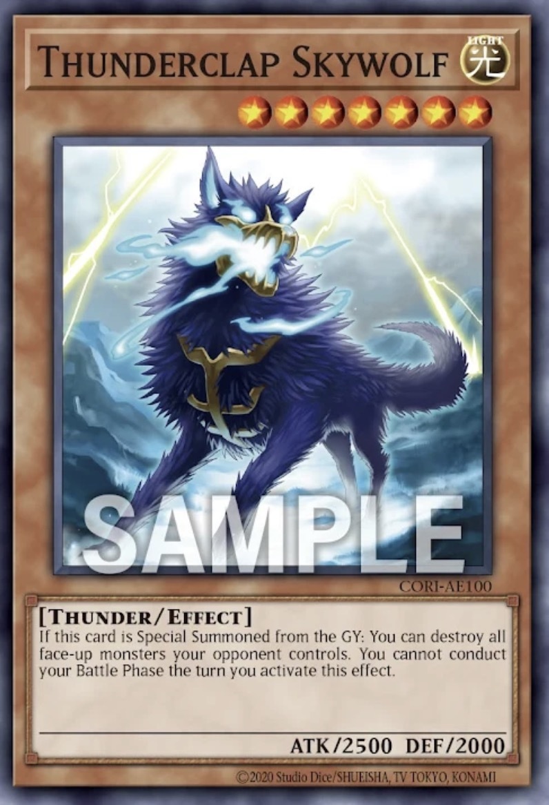 CORI-AE100 Thunderclap Skywolf (N)