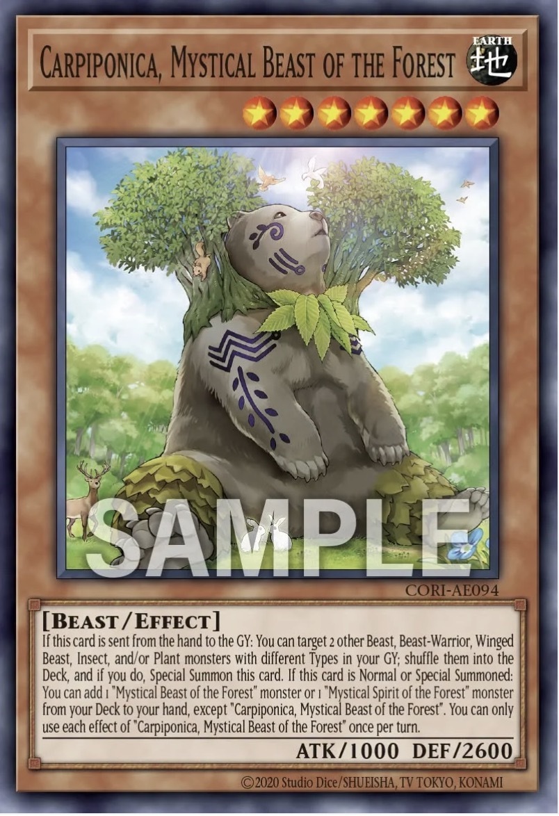 CORI-AE094 Carpiponica, Mystical Beast of the Forest (N)