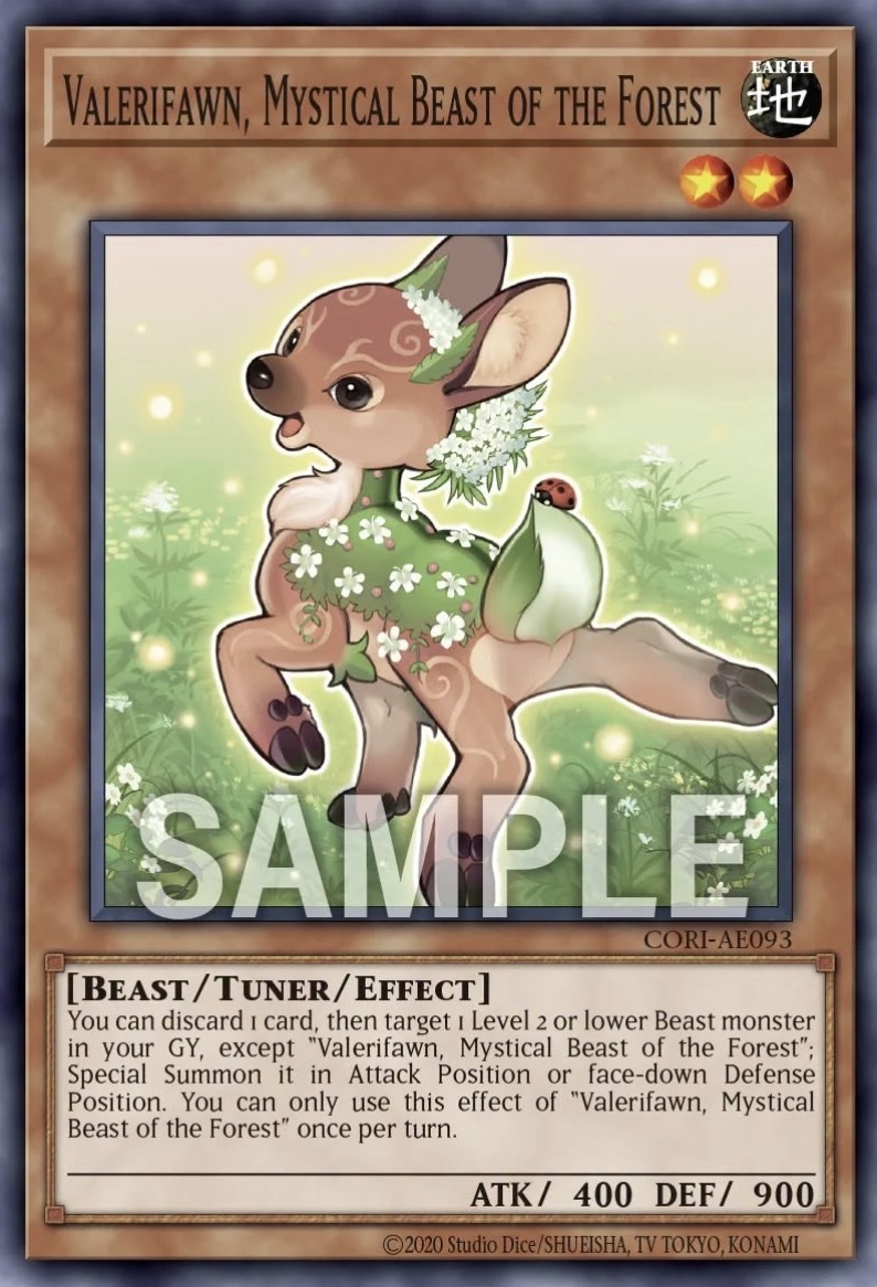 CORI-AE093 Valerifawn, Mystical Beast of the Forest (N)