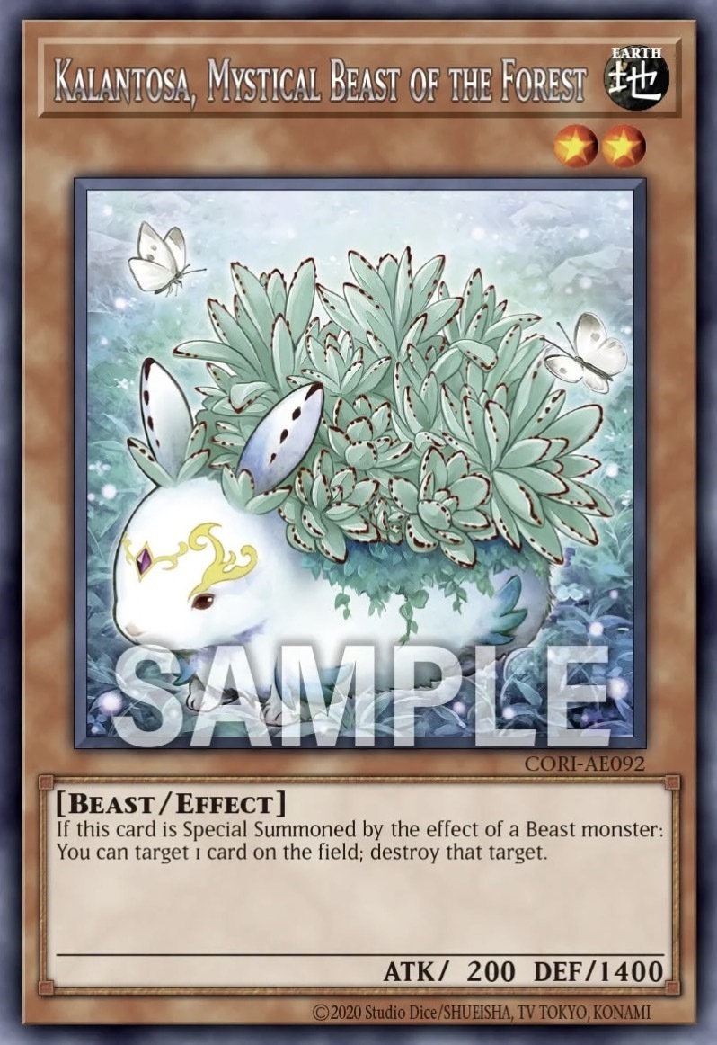 CORI-AE092 Kalantosa, Mystical Beast of the Forest  (R)