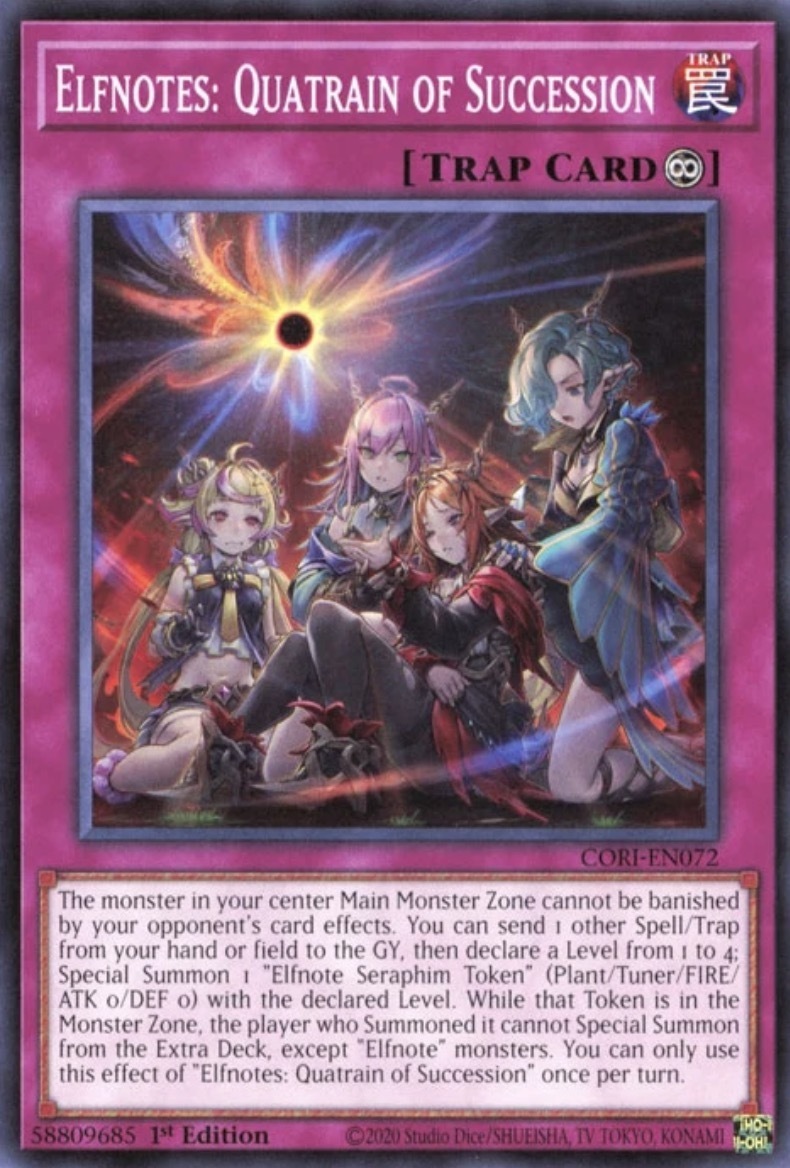 CORI-AE072 Elfnotes: Quatrain of Succession (N)