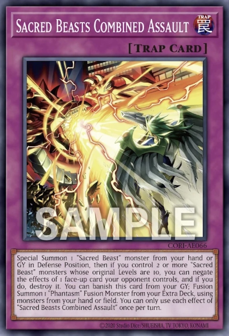 CORI-AE066 Sacred Beasts Combined Assault (N)