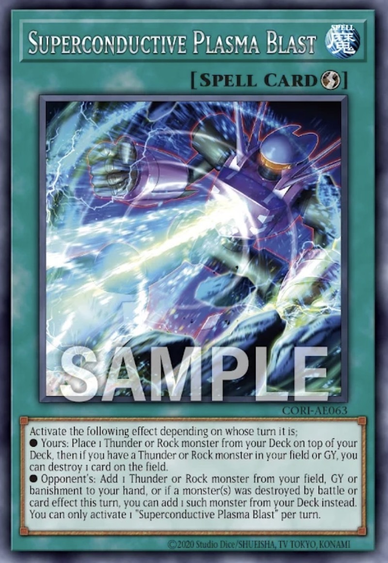 CORI-AE063 Superconductive Plasma Blast (R)