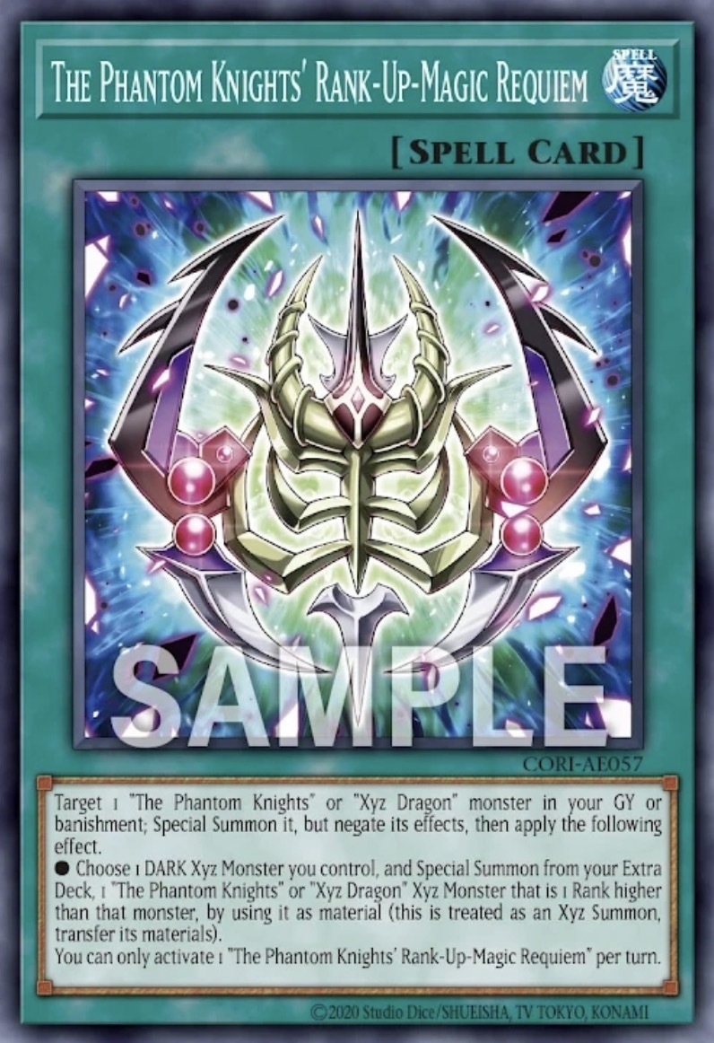 CORI-AE057 The Phantom Knights' Rank-Up-Magic Requiem (N)